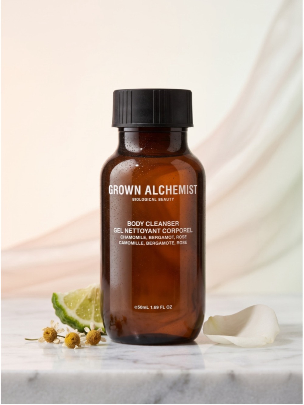 Grown Alchemist Body Cleanser Chamomile Bergamot Rose 50ml